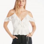 پیرهن سفید زنانه