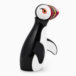 عروسک چوبی پنگوئن